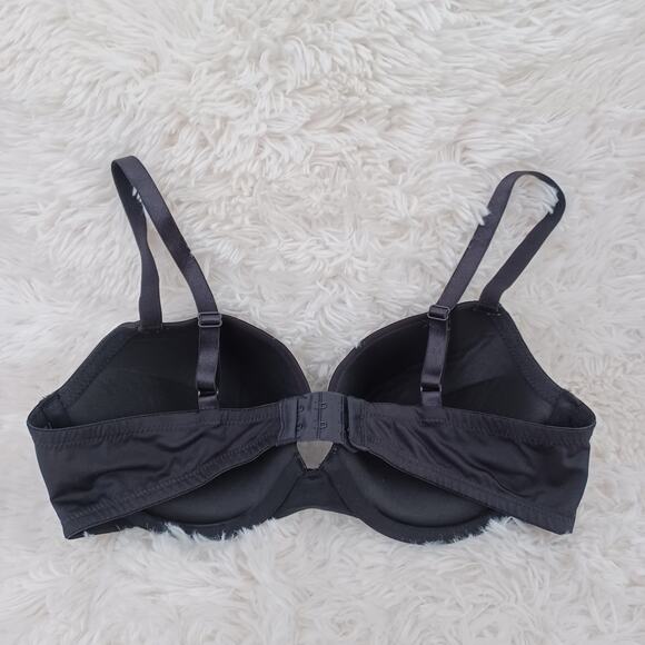 Maidenform Wired Push-Up Black Bra Size 38C - Picture 3 of 5